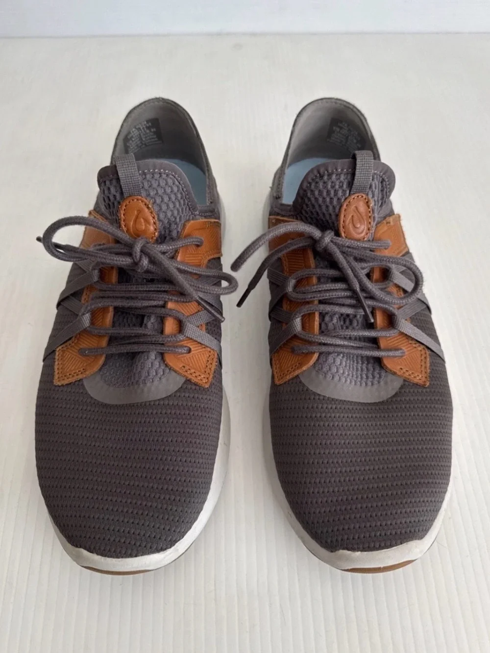 OluKai Mio Li Mesh Lace Up Shoes 10440-PVVI - Pavement - 10.5. US  Men’s
